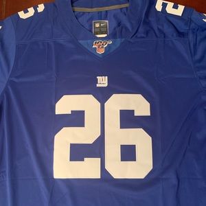 N.Y. Giants saquaon barkley jersey
